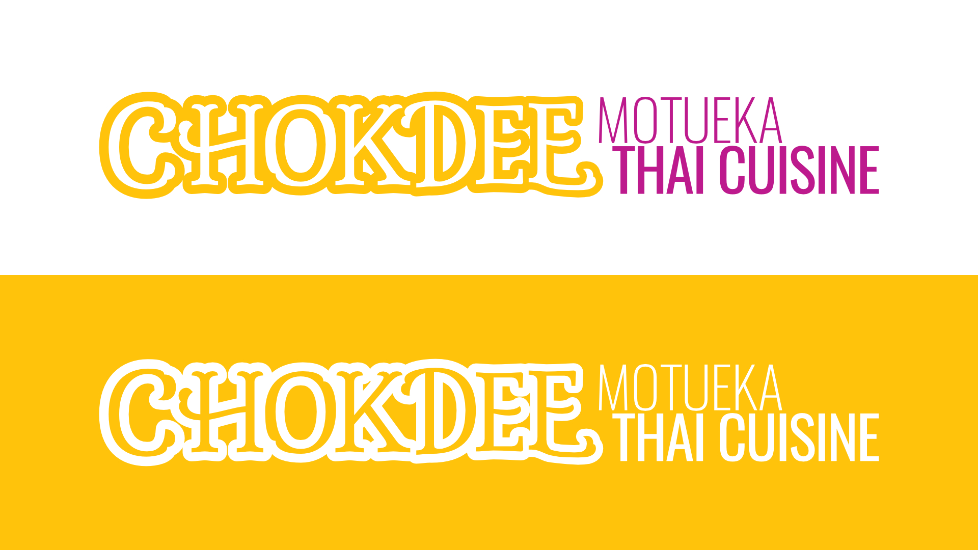 Chokdee Thai Cuisine logo